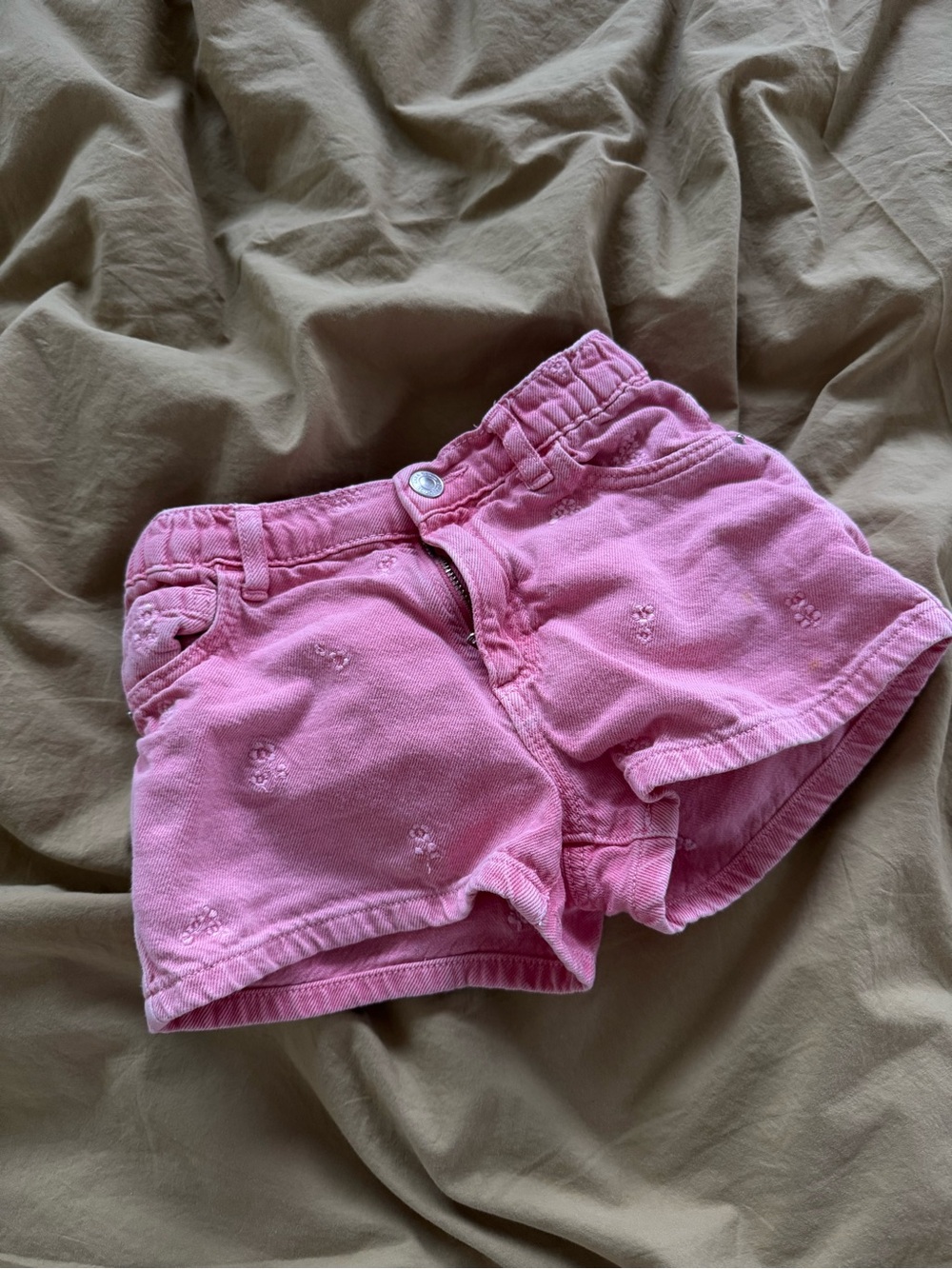 ZARA Embroidered Shorts - 5t